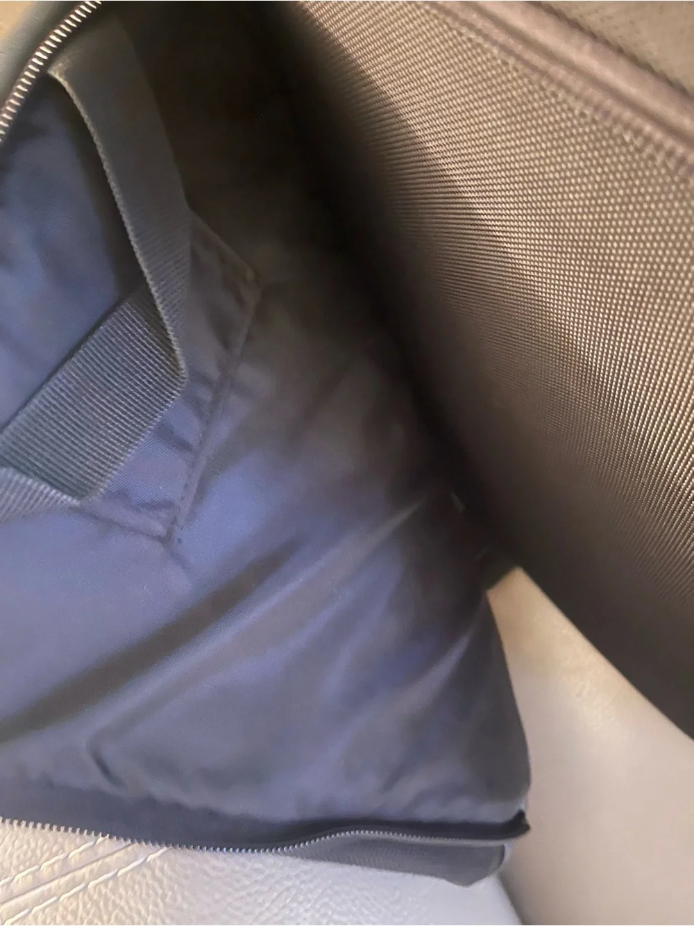 Black Men's Motorcycle Backpack